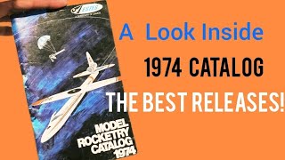 1974 Estes Model Rocket Catalog EVERY ROCKET reveal rocketry [upl. by Esinehc653]