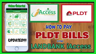 PLDT Online Payment How to Pay PLDT using Landbank iAccess [upl. by Narda]