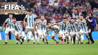 Argentina v France Full Penalty Shootout  2022 FIFAWorldCup Final [upl. by Ynetsed]