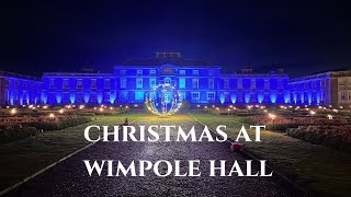 Christmas at Wimpole Hall  Lightshow 2023 [upl. by Drawets]