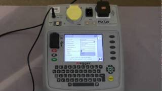 Megger PAT400 PAT Tester Series Product Demo  Megger PAT420 [upl. by Chu]