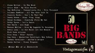 50 Big Bands Swing Dance Full AlbumÁlbum Completo Vol 1 [upl. by Furtek]