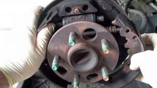 How To Replace Drum Brake Shoes Full  EricTheCarGuy [upl. by Yarvis]