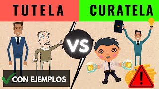 Descubre las Diferencias entre TUTELA y CURATELA Con EJEMPLOS [upl. by Krissy]