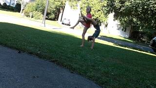 two person easy acro tricks [upl. by Jared642]