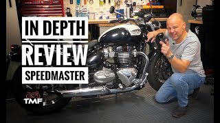 2018 Triumph Speedmaster in depth review [upl. by Hsetih]