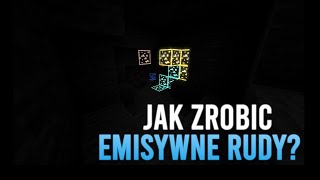 💎Jak zrobić emisywne rudy │Minecraft 116💎 [upl. by Polard671]