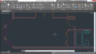 AutoCAD Tutorial  Measuring distances and areas [upl. by Lilithe]