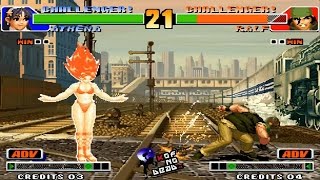 Ralf Galactica Phantom vs Athena DM SDM KOF 98 [upl. by Htebirol331]