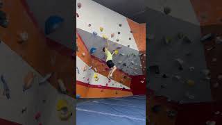 Indoor bouldering training big moves on big holds [upl. by Meridith]