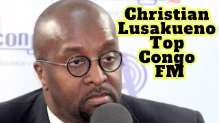 Christian Lusakueno Le Visionnaire Derrière Top Congo FM [upl. by Aseek]