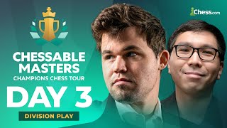 The Heavy Hitters Are Here Magnus v Wesley amp DenLaz v MVL Headline Day 1  Chessable Masters 2024 [upl. by Ynttirb804]