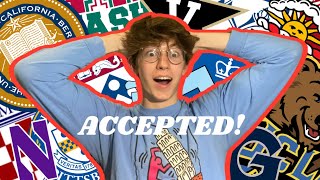 COLLEGE DECISION REACTIONS 2021 ivies stanford mit and more 🥴😳 [upl. by Aderf]