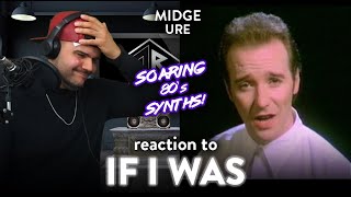 Midge Ure Reaction If I Was MV LOVE THIS ONE  Dereck Reacts [upl. by Ethbin]