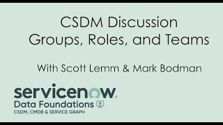 CSDM Discussion about Assignment Change Support and Managed by Groups in CSDM [upl. by Acinorahs156]