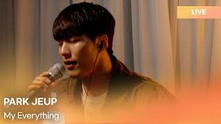 PARK JEUP박제업  My Everything  KPop Live Session  KPoppin [upl. by Eisle]