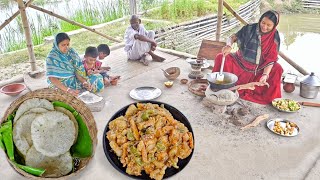 নিজের হাতে সাবুর লুচি আর মিক্সড সবজি রান্না করে সবাইকে খাওয়ালাম  breakfast recipe [upl. by Ehctav]