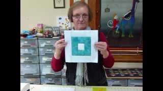 How to make a Quilt as you Go reversible square block  Quilting Tips amp Techniques 111 [upl. by Ransome]