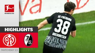 Freiburg Take the Away Win  Mainz 05  SC Freiburg 01  Highlights  Matchday 13 – Bundesliga [upl. by Omidyar]