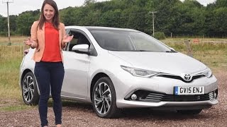 Toyota Auris 2015 review  TELEGRAPH CARS [upl. by Aneladdam]