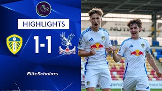 Leeds United U21 vs Crystal Palace U21  Highlights  Premier League 2  300824 [upl. by Krissy310]