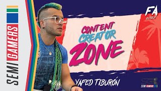 Content Creator Zone  First Attack 2023  Yafed Tiburón  Ep 189  Podcast Gaming en español [upl. by Ashlin]