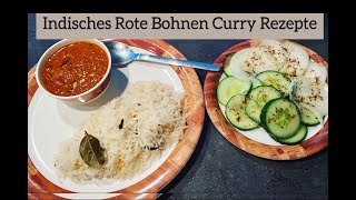 INDISCHES ROTE BOHNEN CURRY RezeptSuper einfachNidhi’kitchenRAJMA Recipe [upl. by Alec]