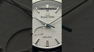 Grand Seiko Watches How to Choose [upl. by Atirahc297]