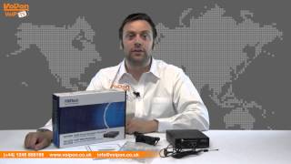 PORTech MV372 GSMVoIP Gateway Review  Unboxing [upl. by Rotciv]