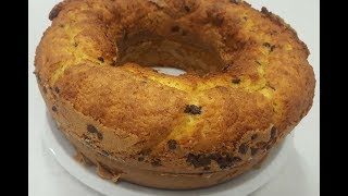 CIAMBELLA SOFFICE CON GOCCE DI CIOCCOLATO⭐RITA CHEF  Senza bilancia [upl. by Nelrac]