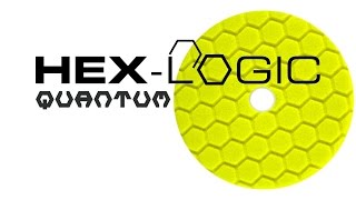 Yellow Quantum HexLogic Buffing Pads  Chemical Guys [upl. by Marne830]