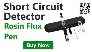 Short Circuit Detector Rosin Flux Pen [upl. by Neirda]