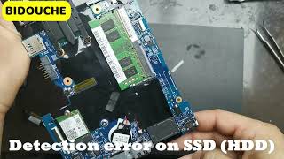 2102  Detection error on SSD HDD خطوات يجب اتباعها لحذف رسالة خطأ 🆗 [upl. by Elaina]