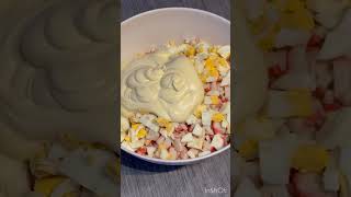 Crab salad  classic recipe [upl. by Malissa]