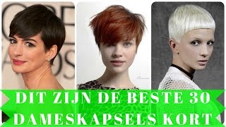 Dit zijn de beste 30 dameskapsels kort [upl. by Brittani108]