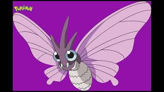 COMO suena un VENOMOTH realSOUND EFFECTS PokΓ©mon Pokedex [upl. by Oriana]