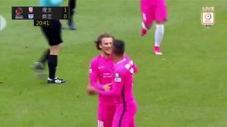 港超定點•球王科蘭再入兩球罰球  Diego Forlán scored two free kick goals in a HK Premier League game [upl. by Wenoa185]