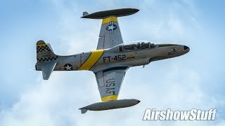 T33 quotAce Maker IIquot Aerobatics  Melbourne Air and Space Show 2017 [upl. by Kasevich]