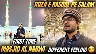 Roza E Rasool Pe Salam  Masjid E Nabwi ❤️  Tauseef Bhai  Different Feeling 😭  Param Vlog 144 [upl. by Azarria]