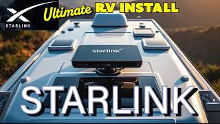 MindBlowing Starlink Setup for RVs Epic Install [upl. by Nyrol410]