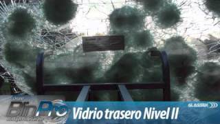 Prueba Extrema de quotVidrios Blindados Glassekquot BlinPro [upl. by Earahc]