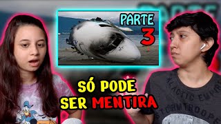 REACT CAIXA PRETA 3  AS ÃšLTIMAS PALAVRAS DOS PILOTOS EM QUEDA DE AVIÃ•ES  PARTE 3  FALA DE TUDO [upl. by Itsrejk696]