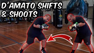 PeekABoo Boxing Footwork  The Damato Shifts and Shoots [upl. by Nylednarb]