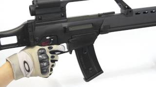 ARES製 G36 電動ブローバックモデル動画 [upl. by Oirogerg437]