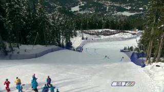 Mens Downhill Alpine Skiing Full Event  Vancouver 2010 Winter Olympics [upl. by Ihsakat]