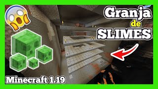 Granja de SLIMES Muy FÁCIL  3000 Slime pHora  Tutorial MINECRAFT 121 [upl. by Aneram]