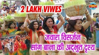 जवारा विसर्जन सांग बाना का अदभुत दृश्य  Visarjan Song  Dukalu Yadav [upl. by Mattson]