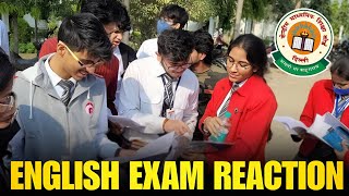 Class 12 English Exam Reaction 🥺  Class 12  Cbse Latest News  Board Exam 2024 [upl. by Heppman]