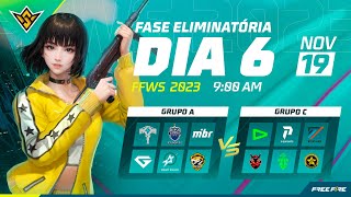 MUNDIAL DE FREE FIRE  FFWS  SEMANA 2  AO VIVO  DIA 1911 [upl. by Yetak570]