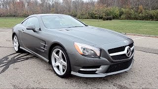 2013 MercedesBenz SL550 Roadster  WR TV POV Test Drive [upl. by Pittman]